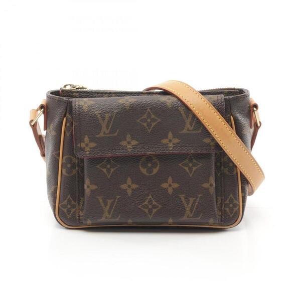 LOUIS VUITTON Brown Monogram Leather Shoulder Bag - Picture 1 of 10